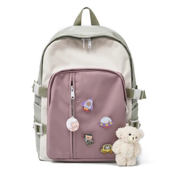 

Fashion Multi-pocket Ladies Backpacks Large Capacity Women Backpacks Travel Bag School Girl Bag