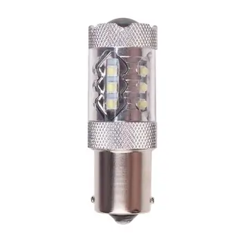 

S25 1156 80W 16LED Super Bright High Power LED Light Brake Bulb Turn Signal Auto Light Parking Lamp Car Accessories