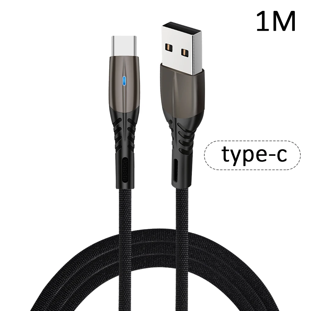 07 Micro USB кабель зарядное устройство для samsung s9 note 10 type C Быстрая зарядка мобильный провод для зарядного устройства для huawei Tablet usb-шнур - Цвет: 07