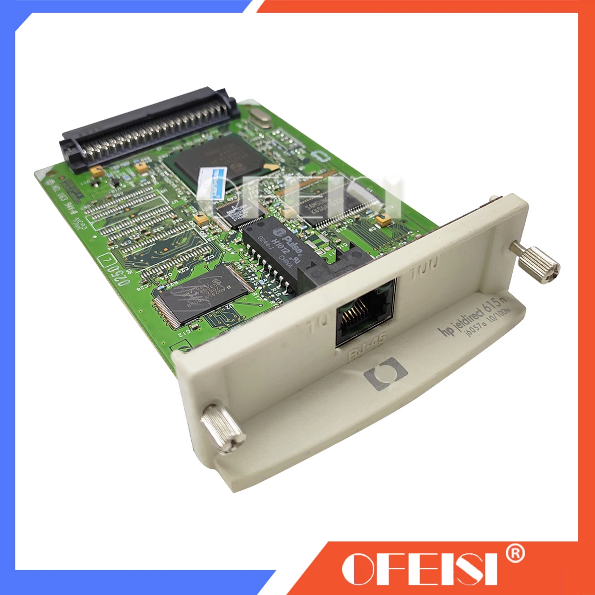 95% JetDirect 615N J6057A 10/100tx Ethernet внутренний Печатный сервер сетевой карты принтер и плоттер «Designjet» принтер