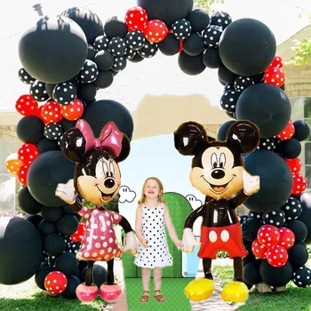 

Giant 114cm Mickey Minnie Balloons Cartoon Birthday Party Decorations Helium Balloons For Kids Birthday Party Decor Classic Toys