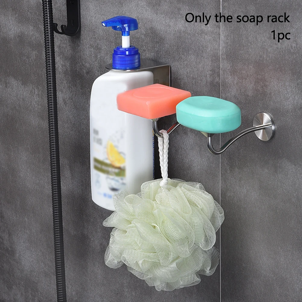 Нержавеющая сталь магнитный всасывающий клейкий лоток аксессуары для хранения ванной комнаты кухонный стеллаж держатель для мыла блюдо для слива настенный