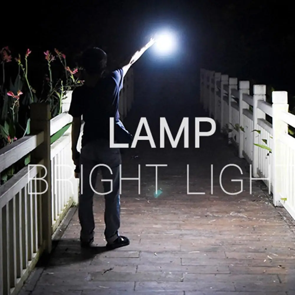 Фонарь светодиодный туристический портативный с USB зарядкой 10 Вт 7800 мА ·