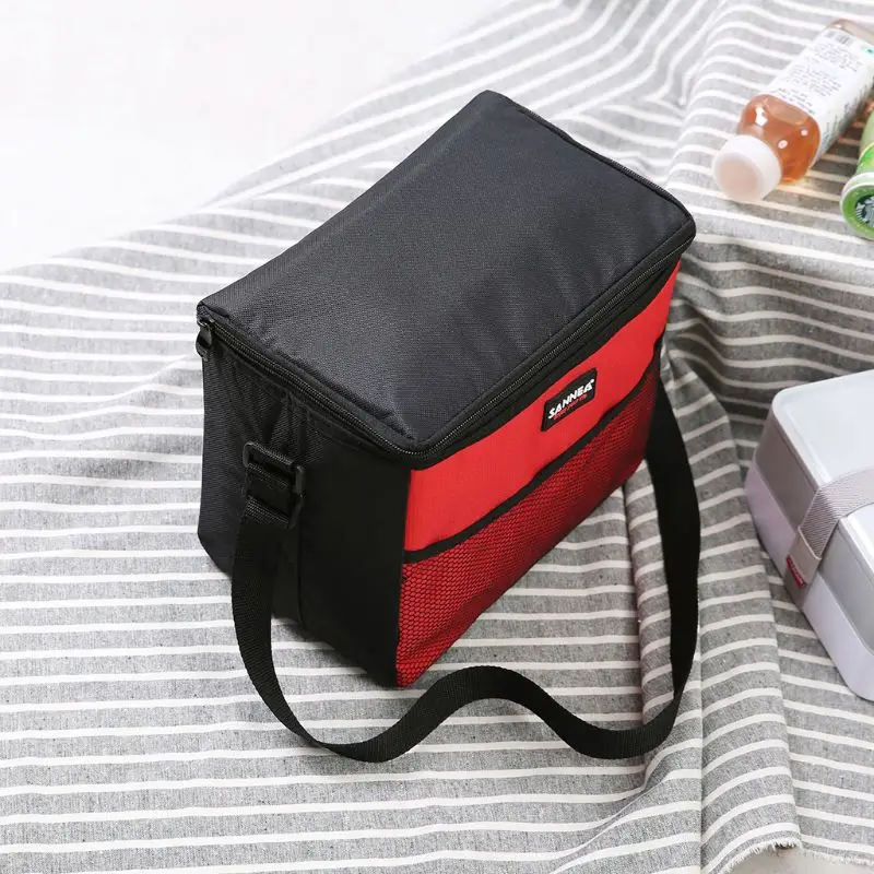 Insulated Lunch Bag Box Cooler Oxford Insulation Food Picnic Handbag Shoulder Bags for Men Women