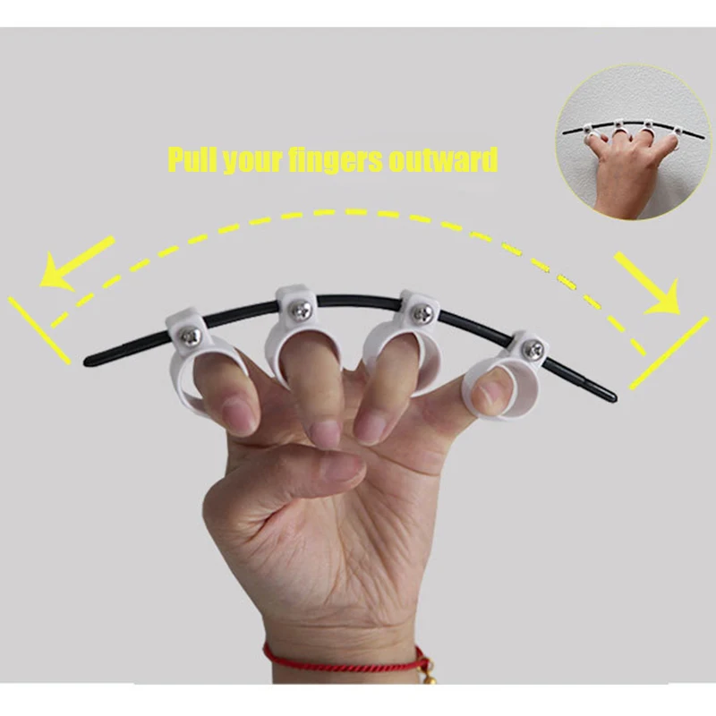Newly Finger Expander Adjustable Finger Stretcher Expansion for Guitar Beginner SD669
