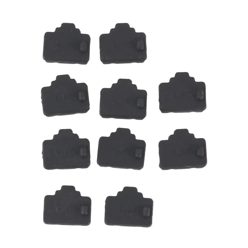 

Ethernet Hub Port RJ45 Anti Dust Cover Cap Protector Plug 10Pcs Black