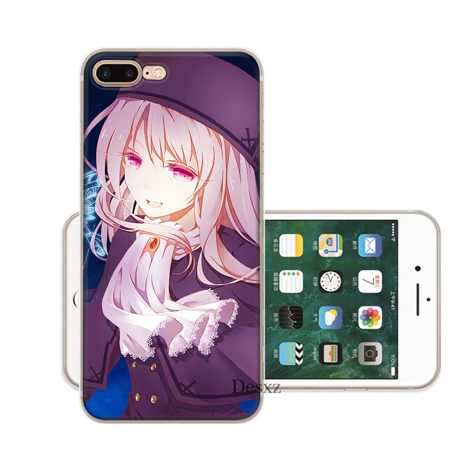 4 Мобильный чехол для iPhone X XS Max XR 6 6S 7 8 Plus 5 5S SE жесткий чехол funnyFate Illyasviel фон Айнцберн корпус - Цвет: 4