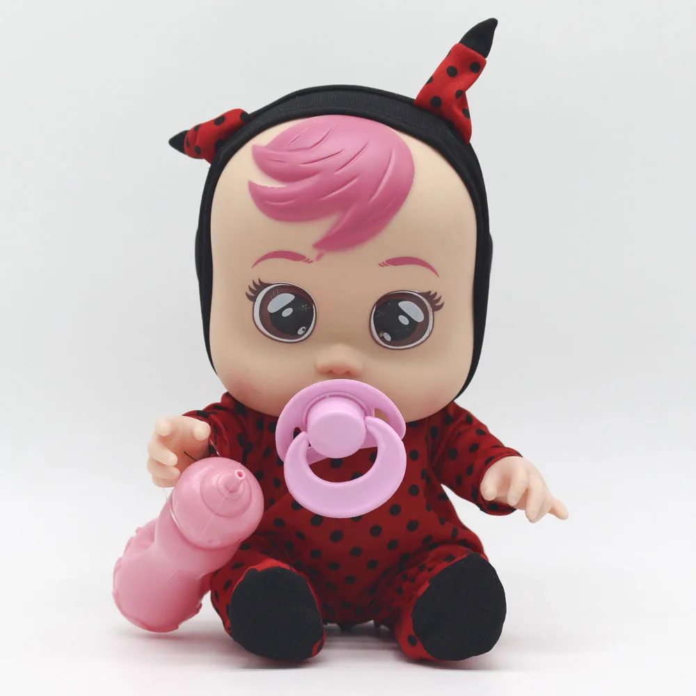 3D силиконовая кукла Inteiro Realista Reborn Cry A Baby высокое качество волшебные слезы куклы