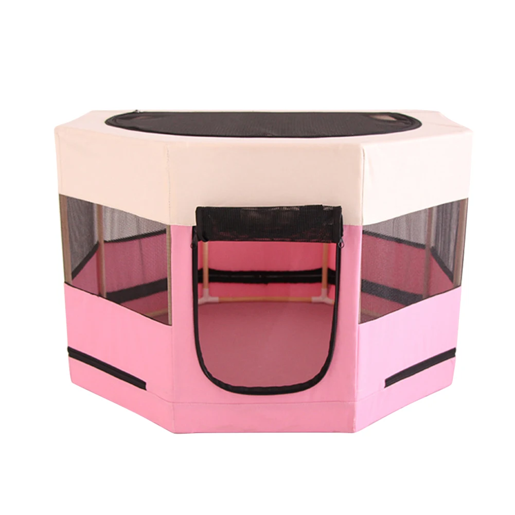Pet Dog Playpen Tent Crate Room Foldable Exercise Dogs Cat Cage Waterproof Outdoor Two Door Mesh Shade Cover Nest Kennel Pet Dog Playpen Tent Crate Room Foldable Exercise Dogs Cat Cage Waterproof Outdoor Two Door Mesh Shade Cover Nest Kennel