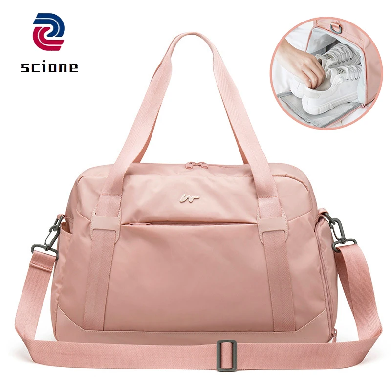 Scione Sport Gym Bag For Women Fitness Swimming Shoulder Bag Women