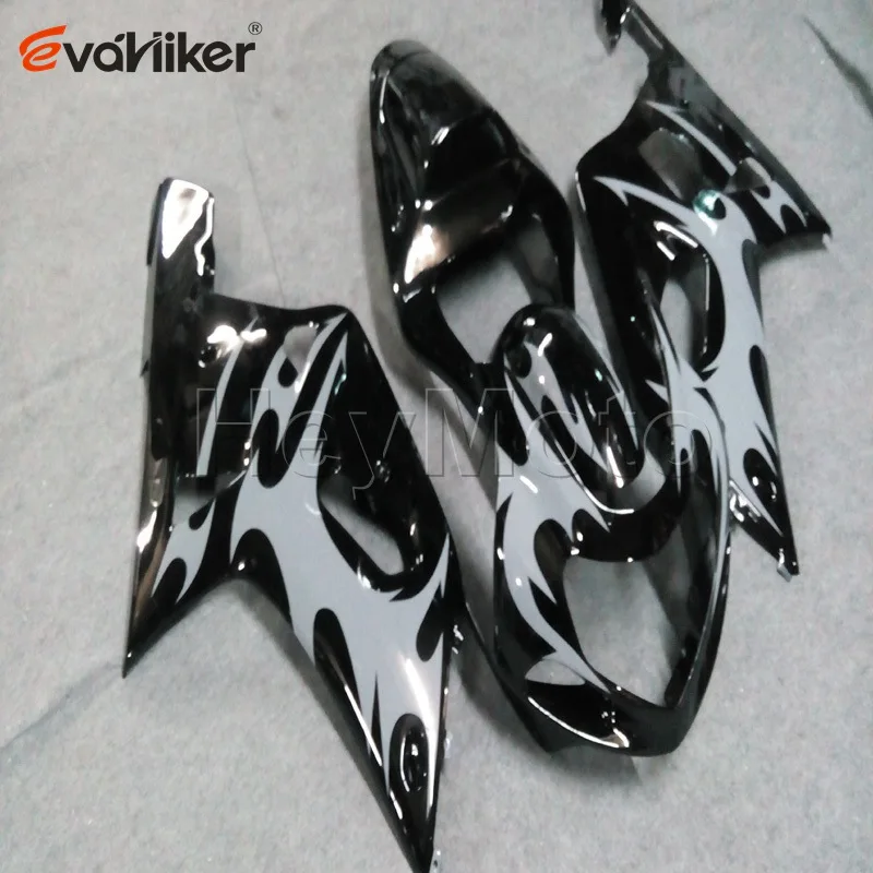 Заказной Пластиковый обтекатель мотоцикла для GSX-R600750 2001-2003 K1 01 02 03+ винты+ литьевая Форма Желтый ABS
