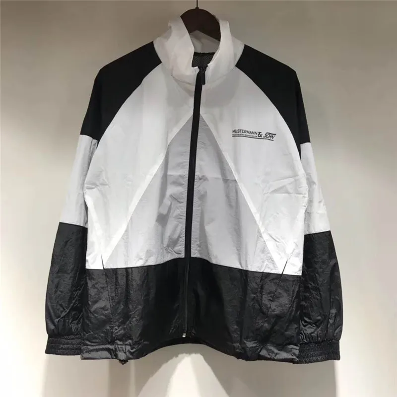 Новая высококачественная куртка Vetements; сезон осень-зима; разноцветная удобная спортивная куртка для бега