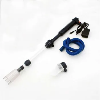 

EU/US Plug Electric Aquarium Fish Tank Water Change Pump Cleaning Tools Water Changer Gravel Cleaner Siphon Water Filter Pump