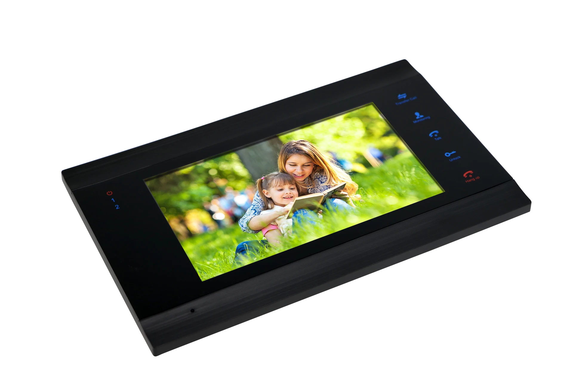" сенсорный экран lcd RFID пароль видео домофон дверной звонок с ИК-камерой с RFID ключом+ Электрический замок