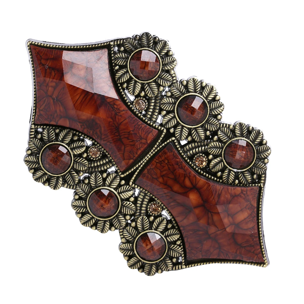 Women Vintage Belt Buckle Western Indian Cowboy Buckle Loop Bohemian Style