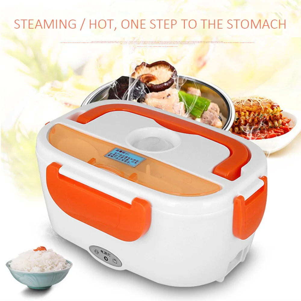 Office School Kids Electric Heating Lunch Box Bento Heated Portable Lunch Box new