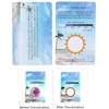 10Pcs PVC UVB Test Cards Reptiles Terrarium UV Test Card Life Effective Tests Measurement Analysis Tools 2