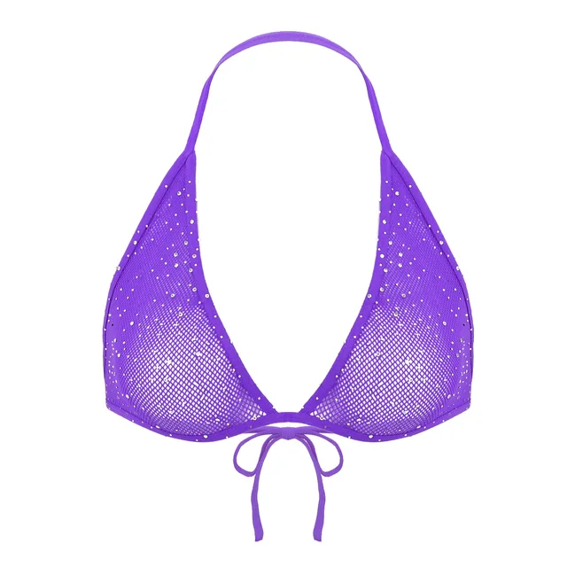 sparkle bralette tops