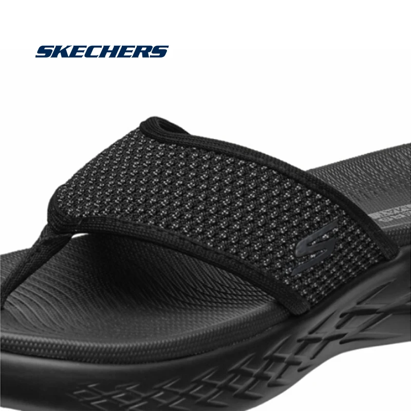 Skechers Zomer Slippers Mannen Ademende Schoenen Mannen Strand Sandalen  Anti Slip Zapatos Hombre Slippers Mannen Slippers 55375 BKGY|Sandalen voor  Mannen| - AliExpress