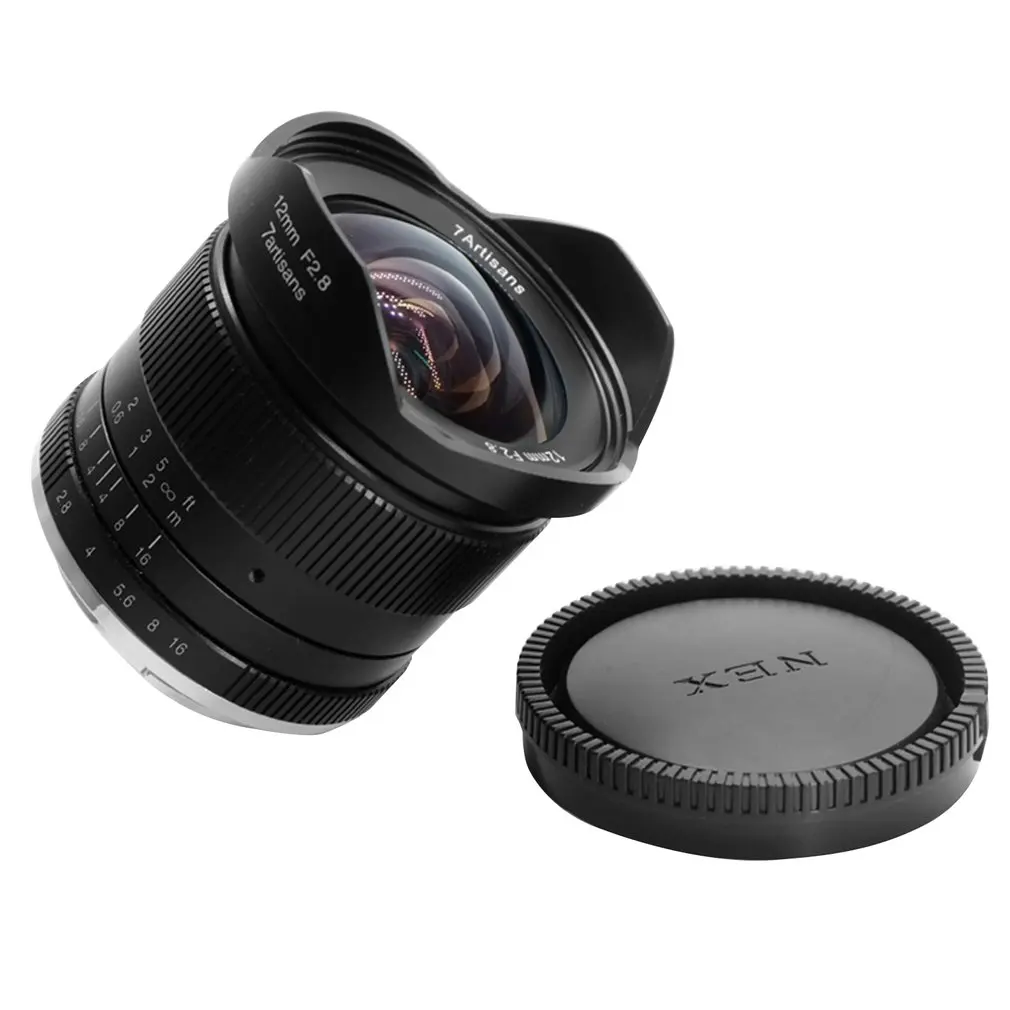 

7 artisans 12mm F2.8 Prime Lens to All Single Series for SONY for Fuji for Canon for M43 Cameras Accessories