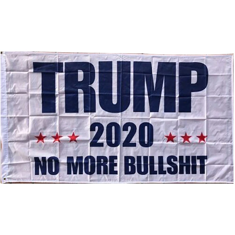 Rantion 3' x 5' флаг "Трамп" двусторонняя печать флаги Дональд Трамп для президента держать Америку снова великая MAGA, не больше BS