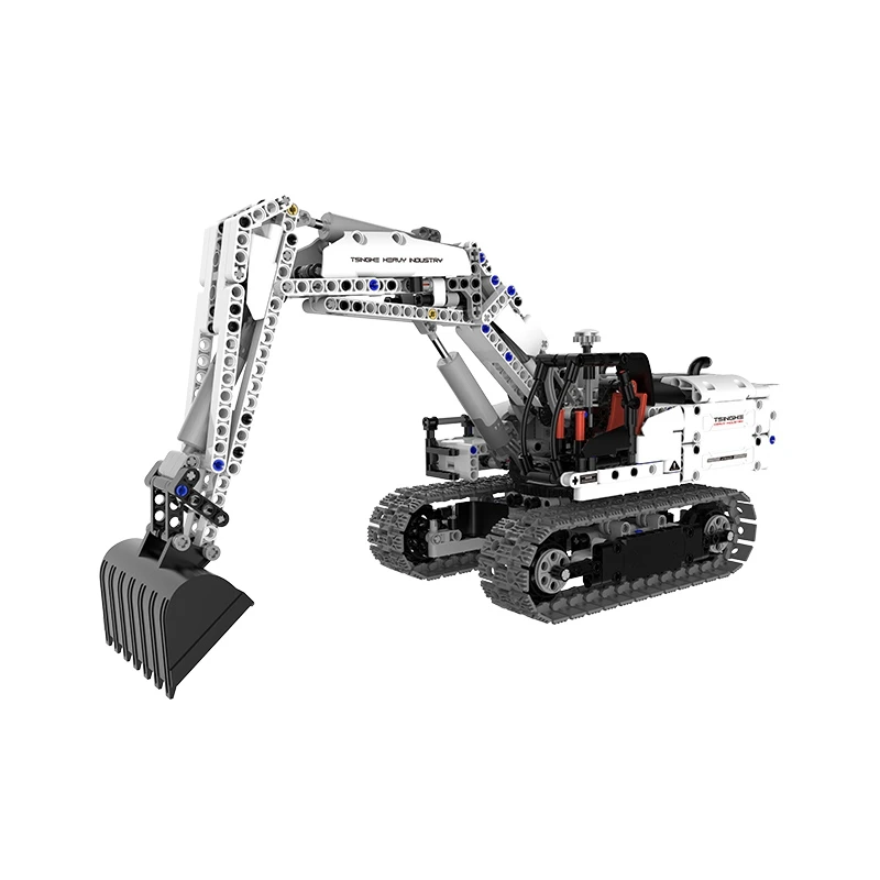 excavator Xiaomi строительный блок инженерный экскаватор машинное моделирование консоль высокоточные блоки автомобиль подарок для детей - Цвет: excavator