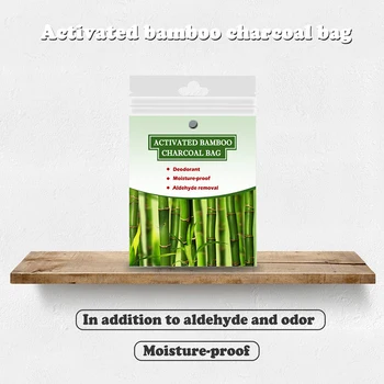 

Bamboo Charcoal Activated Carbon Air Purification Sterilization Card Disinfection Lanyard Protection Card Outdoor Cleaning Tool