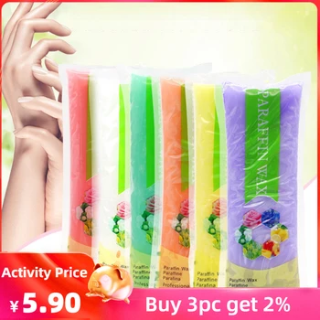 

Paraffin Wax Hand Feet Bath Rose Peach Mask Beauty Therapy Replacement SPA 450g moisturizes regenerates smoothes and refreshes t