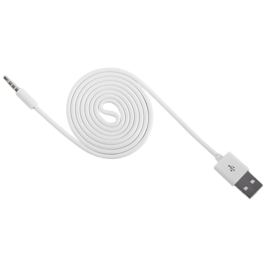 ACEHE USB Поворот 3,5 мм конверсионная линия USB в вспомогательный конвертер кабель автомобильный аудио загрузка данных зарядный кабель для iPod MP3 1 м/0,15 м Лидер продаж