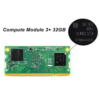 

Compute Module 3 8GB/16GB/32GB Raspberry Pi 3 Model B+ in a Flexible Form Factor