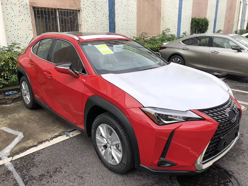 Подходит для Lexus UX 200 и 250 ч удобный серебро крыши стеллажи для выставки товаров Алюминий сплав никогда не увядает навсегда стиль