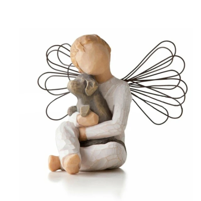 Figurine d'Ange d'Amour Panoramique pour Femme, Cadeau Spirituel
