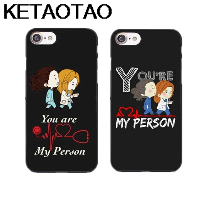 KETAOTAO серый чехол s Анатомия ты мой человек для iPhone 4S 5C 5S 6S 7 8 X XR XS MAX черный мягкий чехол для телефона резиновый силиконовый