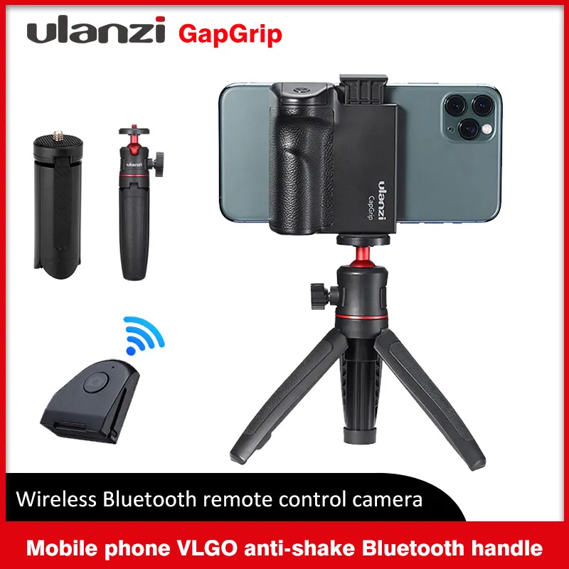 Беспроводной Bluetooth смартфон Ulanzi CapGrip с резьбой 1/4 дюйма|Селфи-моноподы| |