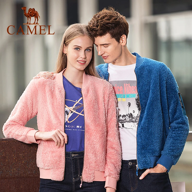 CAMEL Женская и мужская флисовая куртка зимняя осенняя Треккинговая одежда уличная