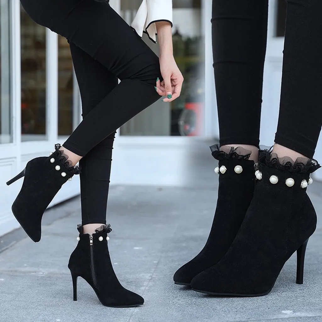 Shoes High Boots High Heel Boots Caprice High Heel Boots black casual look 