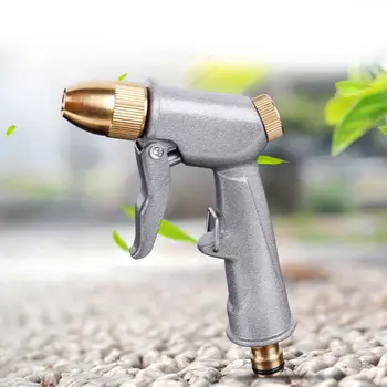 

High Pressur Spray Gun Water Spraying Hose Pipe Metal Plating For Car Wash Garden