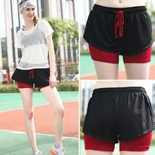 Мягкие женские спортивные шорты для бодибилдинга на открытом воздухе, женские шорты для бодибилдинга, женская одежда для спортзала, 5 размеров, 3 цвета, шорты для йоги, юбка-брюки