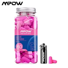 

Mpow HP055 32dB Noise Reduction Foam Ear Plugs Hearing Protector Noise Blocker Earplugs With Carrying Case For Sleeping