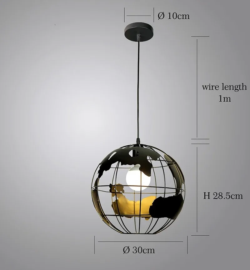 Скандинавский земной светодиодный подвесной светильник s для гостиной ресторана подвесной светильник ing современный светильник подвесной светильник s шар светодиодный светильник