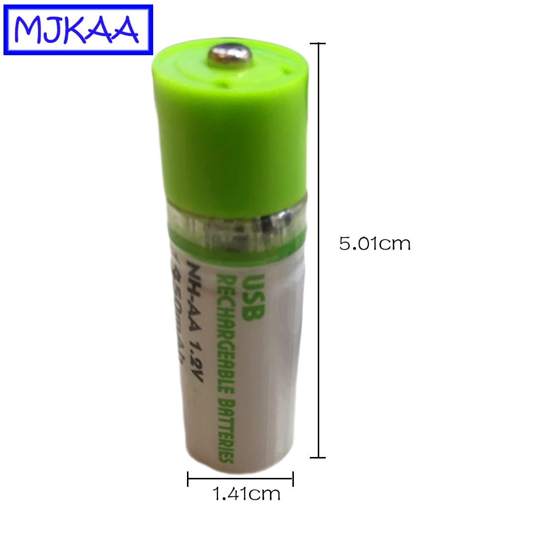 MJKAA AA 1 5 V 1450mAh USB перезаряжаемая батарея Быстрая зарядка Li po батареи высокое