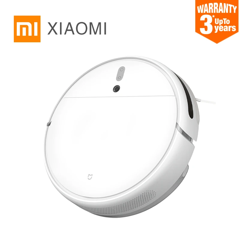 

Xiaomi MIJIA 1C Sweeping Robot Vacuum Cleaner with Visual Dynamic Navigation Smart Water Tank 2500Pa Powerful Suction