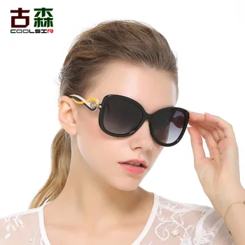 

Ladies new classic fashion big box polarized sunglasses 8706