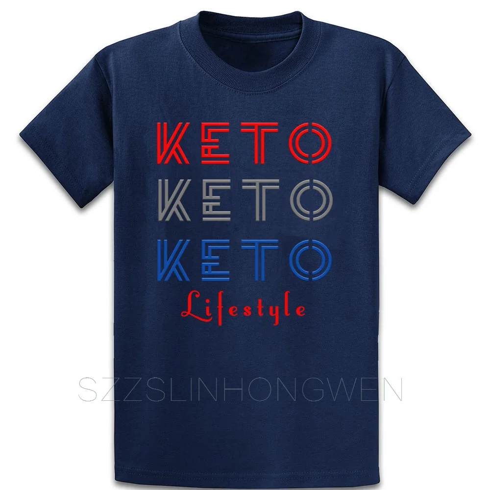Keto Lifestyle T Shirt Cotton Customize Fashion Summer Unique Loose Euro Size Over Size S-5XL Trend Shirt