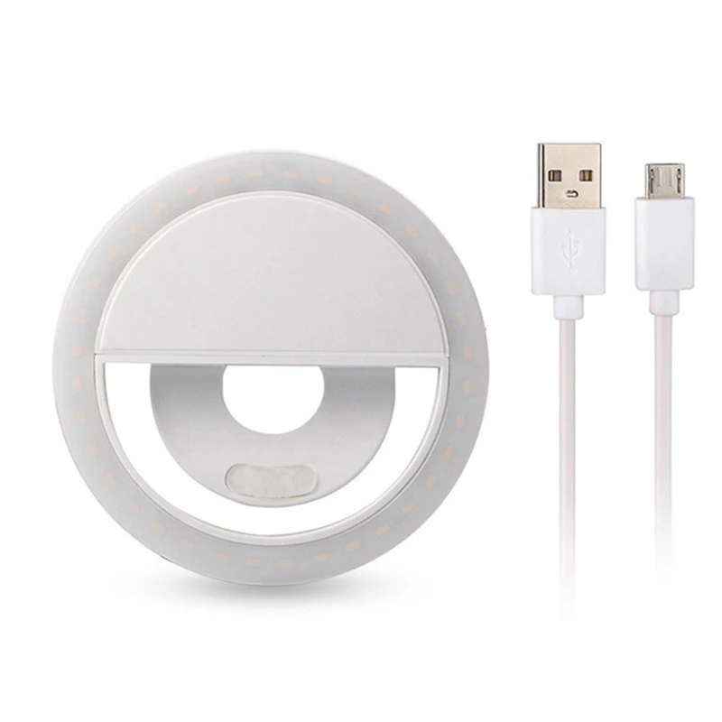 

Portable Flash Led USB Charging Photography Ring Light for Selfie Camera Phone ING-SHIPPING