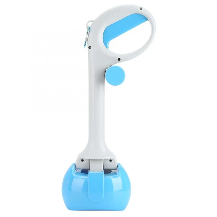 Портативный питомец щенок собака Пикер Pooper Scooper с мешком для мусора корм для питомцев, собаки Scooper Pickup клип дворовая лопатка для чистки инструмента