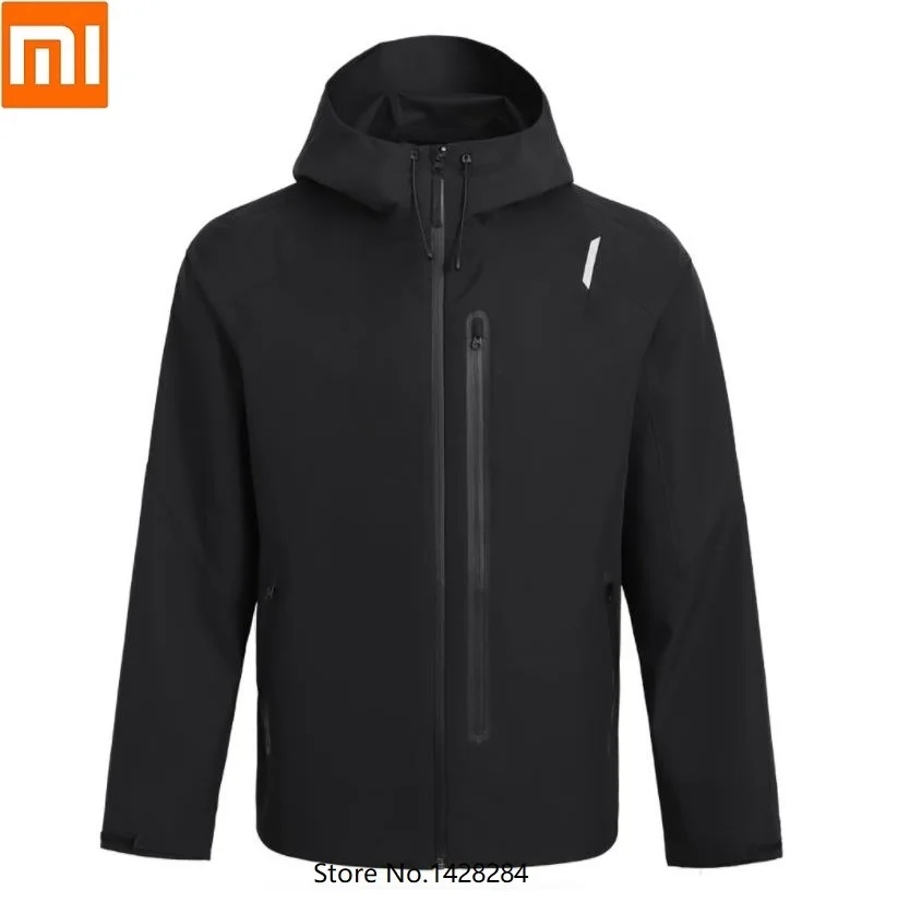 Xiaomi Cottonsmith Мужская мода all-функция прогноза погоды, одежда для защиты от ветра, Водонепроницаемый Многофункциональный с капюшоном пальто мужской пиджак