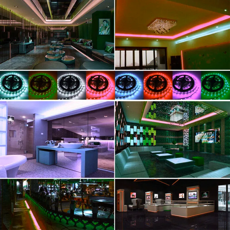 

Smart LED Strip Lights Work with Alexa Google Home, App Remote Control,16 Million RGB 5050 SMD LED Color Changing Light Strips