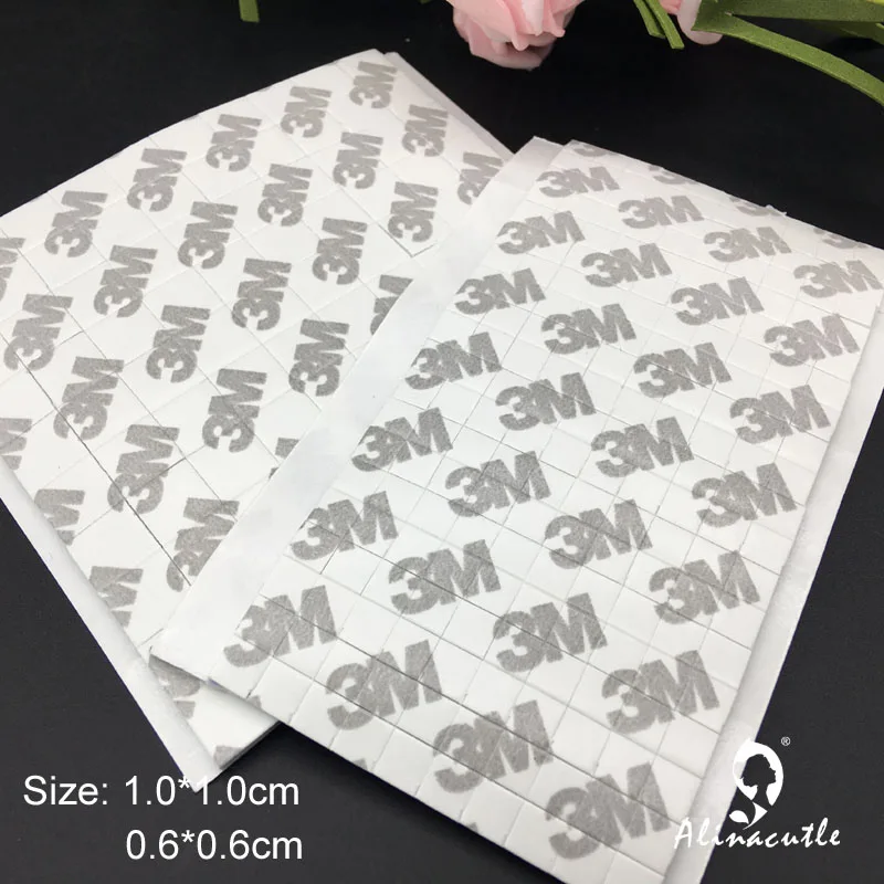 

300pc Foam Squares Tape Super sticky Sponge double - sided Foam Tape For Automotive Trim Parts Home decoration handmade craft
