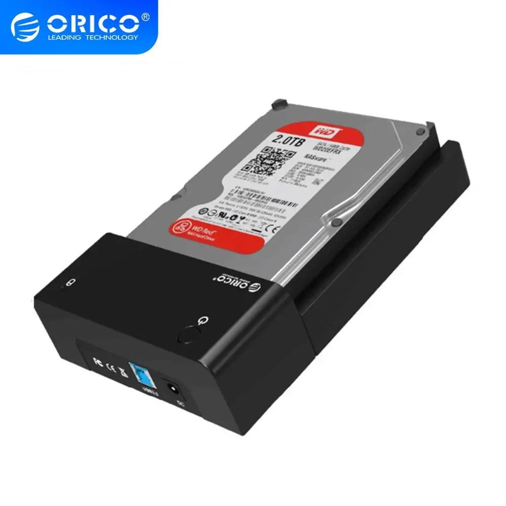 ORICO USB3.0 на SATA внешний корпус жесткого диска HDD SSD док станция Поддержка 8 ТБ диск